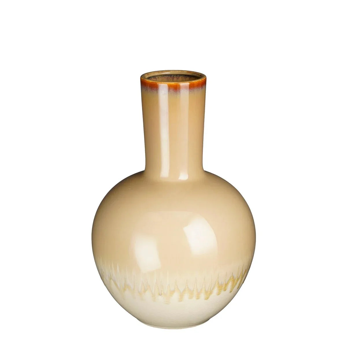 Vase céramique beige - Collection Vases & Objets décoratifs ARCANCE
