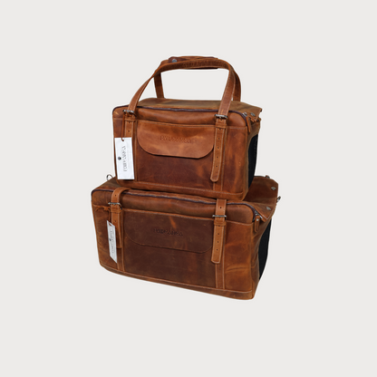 Sac de transport en cuir véritable pour chien et chat – PAWEREA