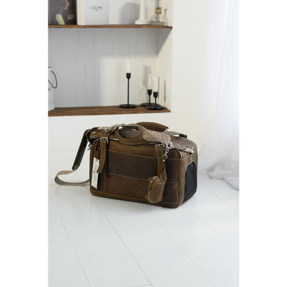 Sac de transport en cuir véritable pour chien et chat – PAWEREA