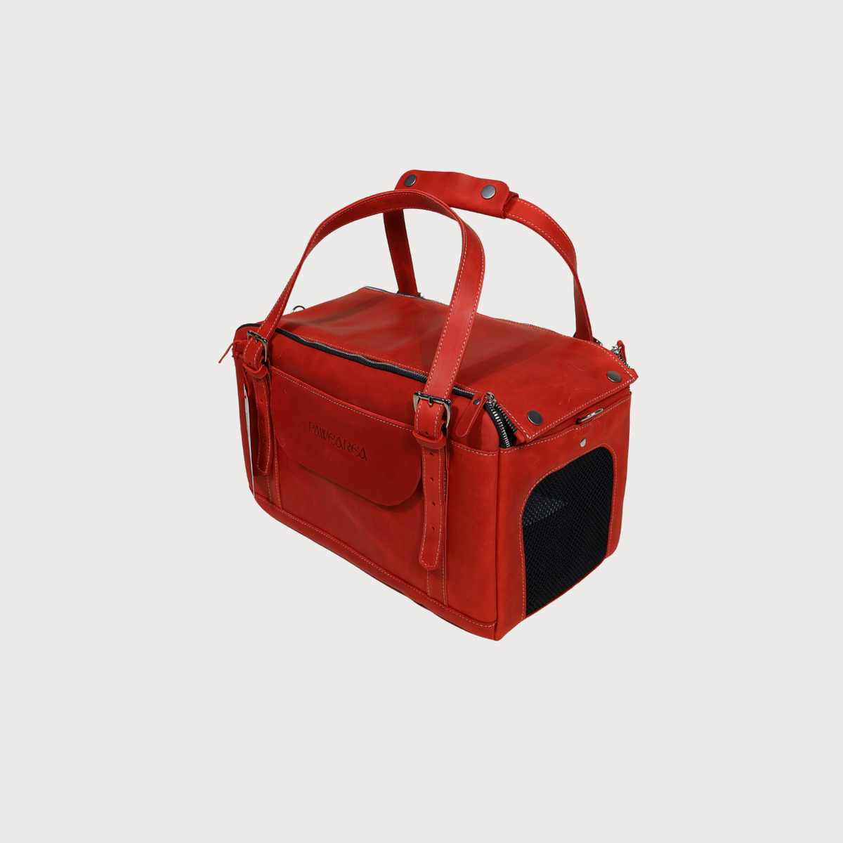Sac de transport en cuir véritable pour chien et chat – PAWEREA