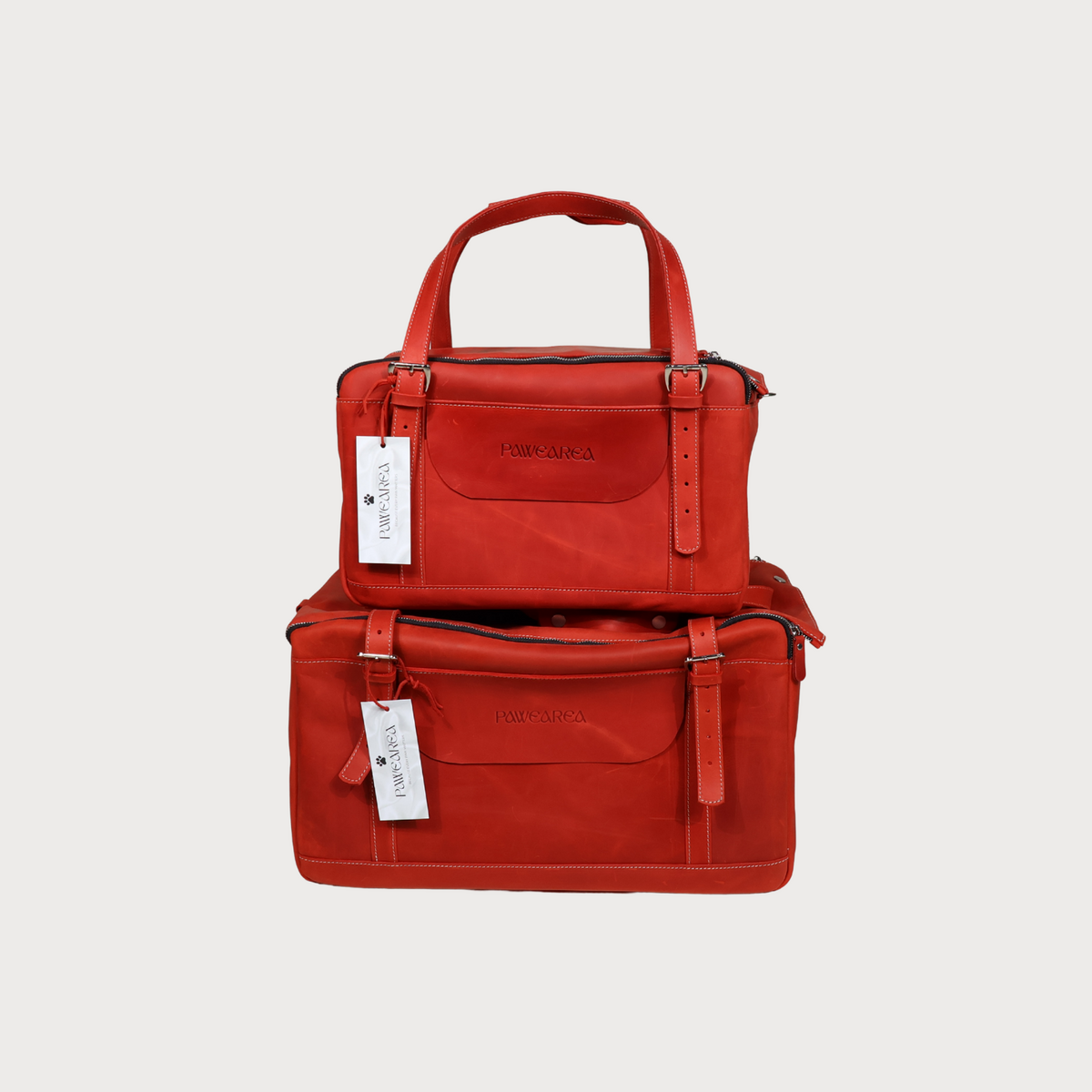 Sac de transport en cuir véritable pour chien et chat – PAWEREA