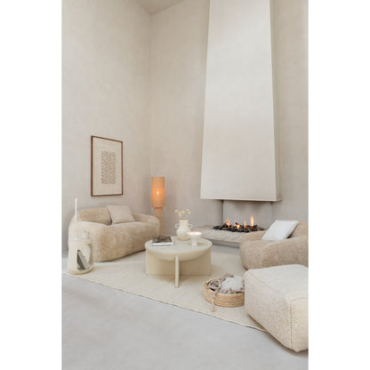 J-Line Lampe Chambre Lin/Bambou Naturel