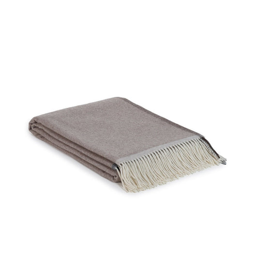 Plaid Milano laine mérinos & cachemire 200x140 cm — Douceur premium