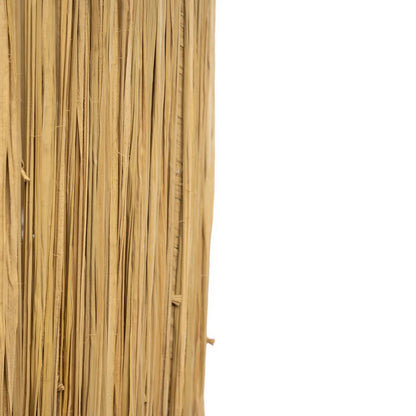 Détail des fibres naturelles de l'abat-jour Molokai – gros plan