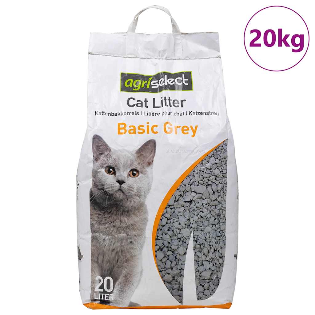 Sac de litière pour chat parfum poudre pour bébé 20 litres