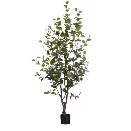 Eucalyptus artificiel 180 cm — Légèreté & élégance naturelle