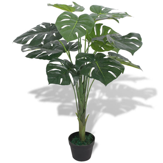 Monstera artificielle 70 cm — Élégance végétale contemporaine