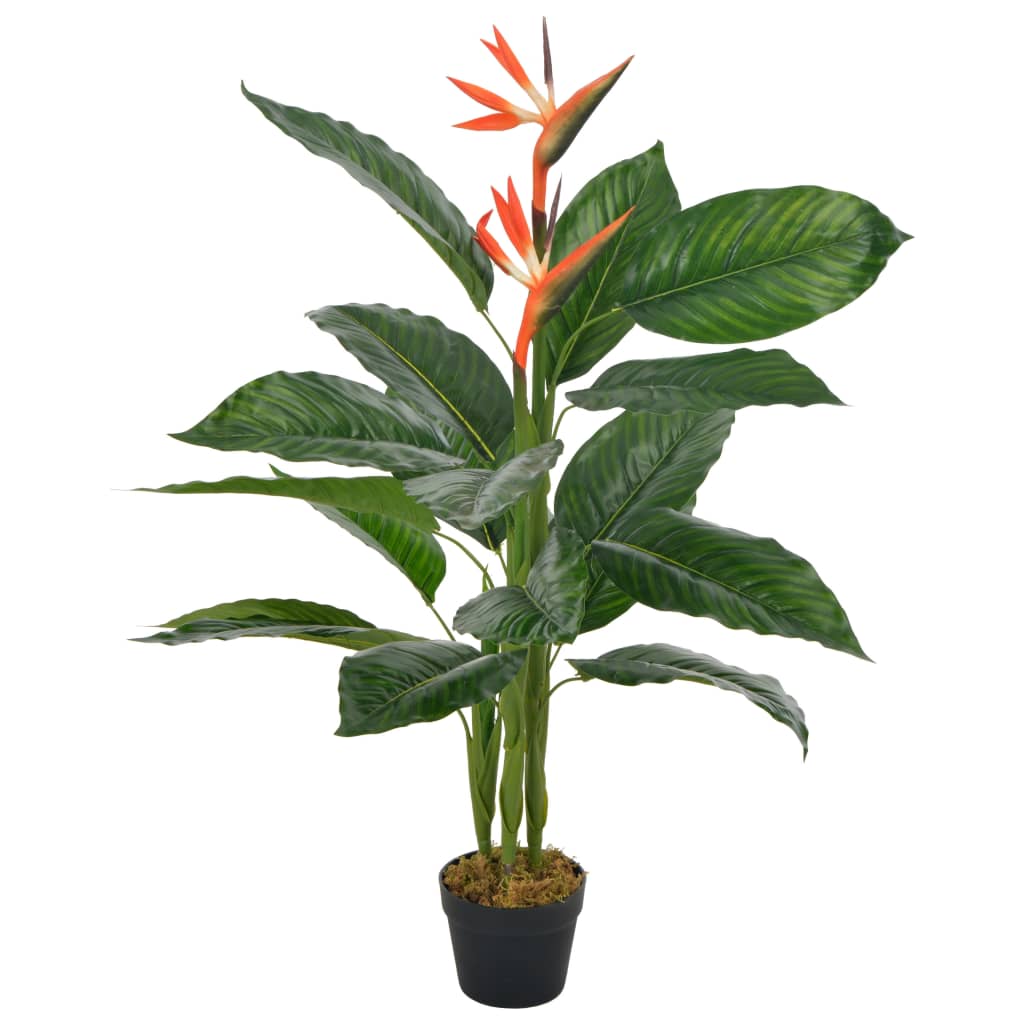 Strelitzia artificielle tropicale 100 cm en pot