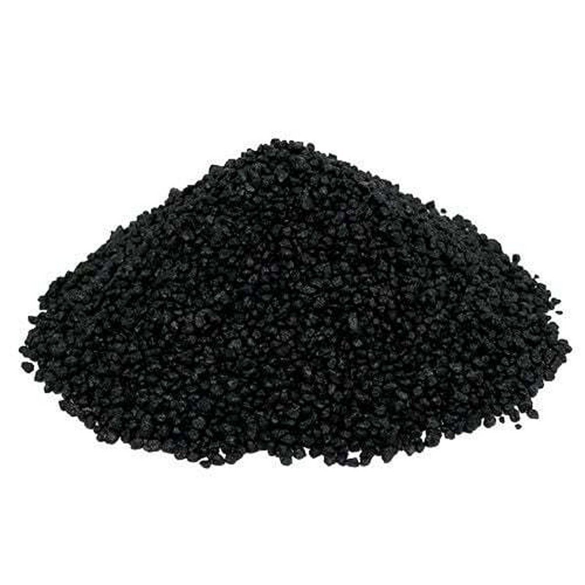 Finition minérale premium noir volcanique 1 kg — Granulés décoratifs