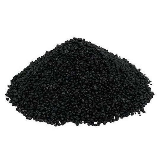 Finition minérale premium noir volcanique 1 kg — Granulés décoratifs