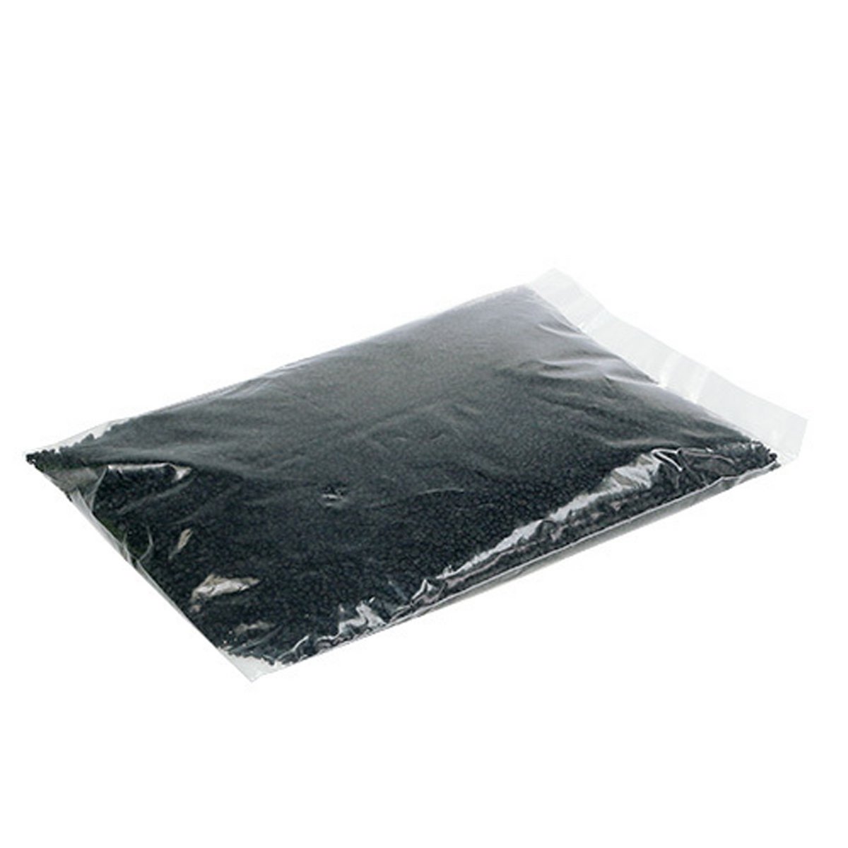 Finition minérale premium noir volcanique 1 kg — Granulés décoratifs