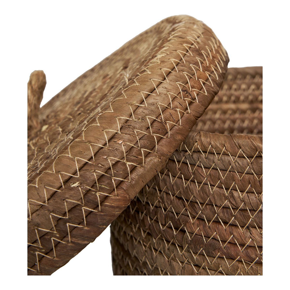 Panier DESIO grand format ouvert, vue de côté