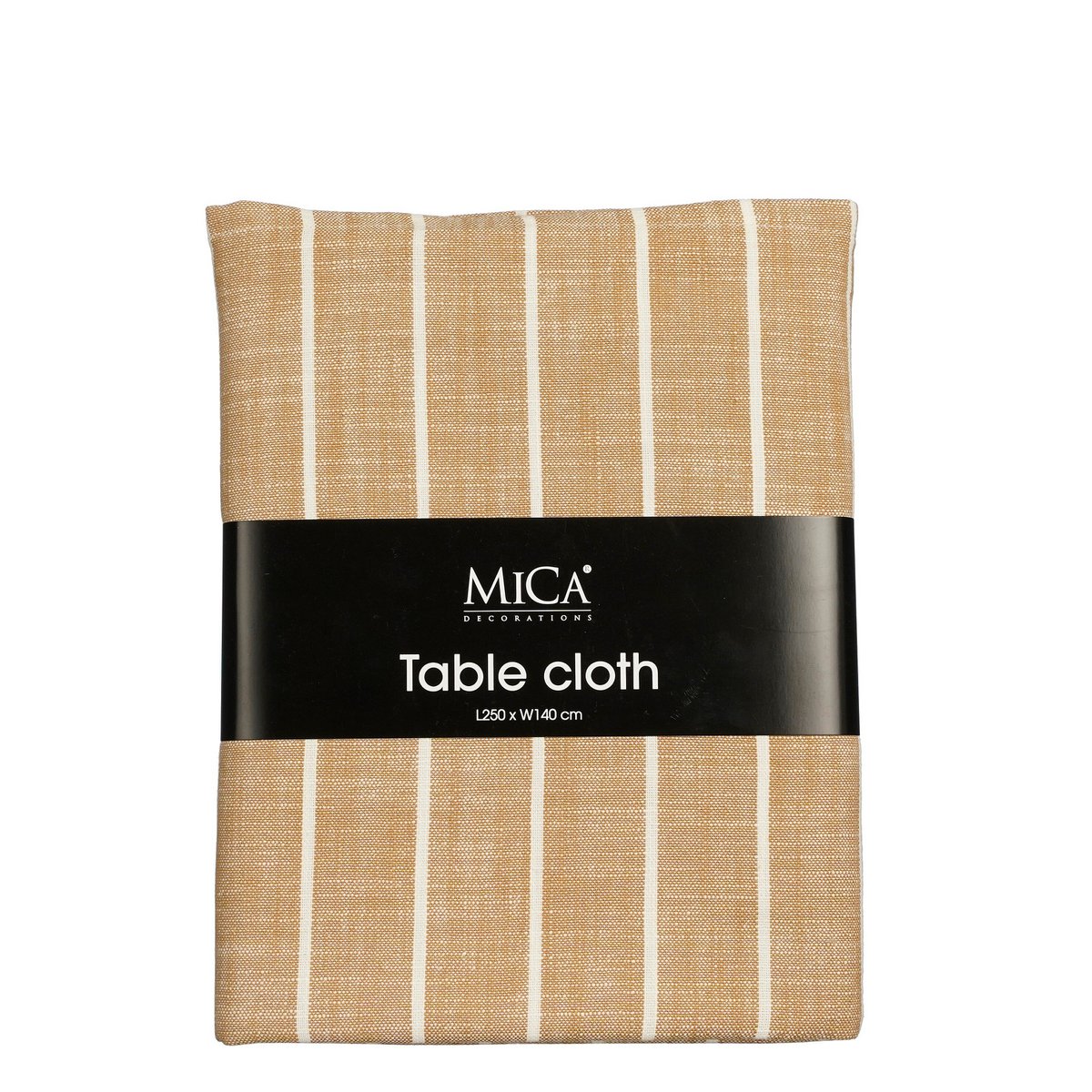 Nappe Alivo Marron – packaging Mica Decorations 250x140cm