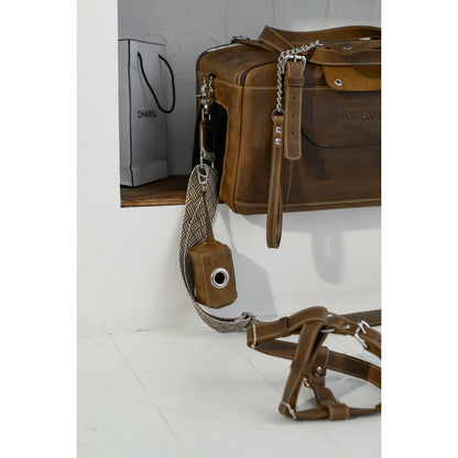 Sac de transport en cuir véritable pour chien et chat – PAWEREA