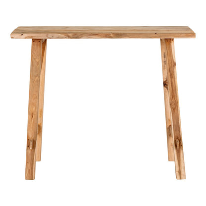 Table console Girona – vue de face fond blanc