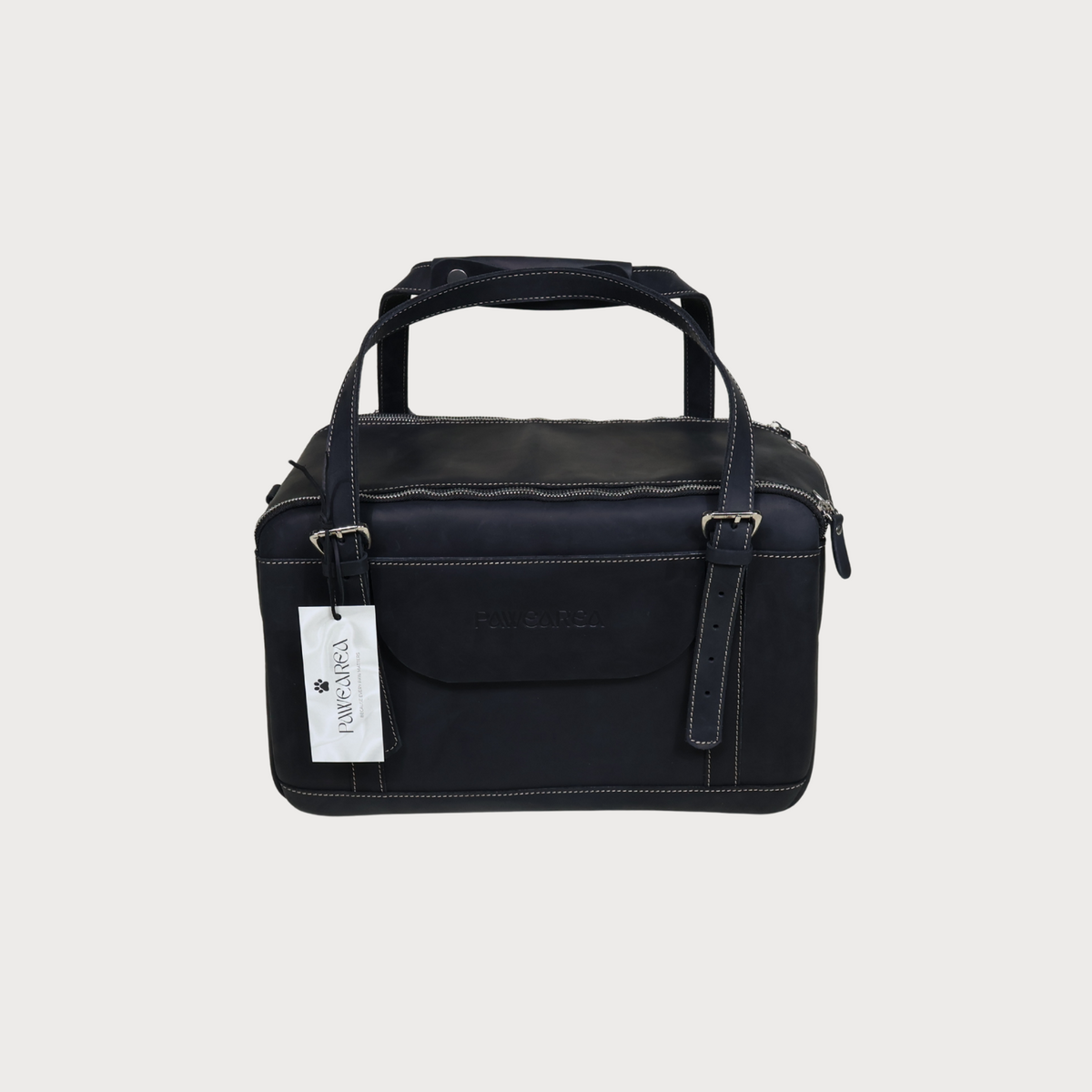 Sac de transport en cuir véritable pour chien et chat – PAWEREA