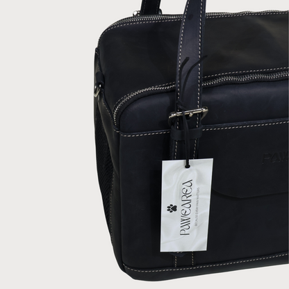 Sac de transport en cuir véritable pour chien et chat – PAWEREA