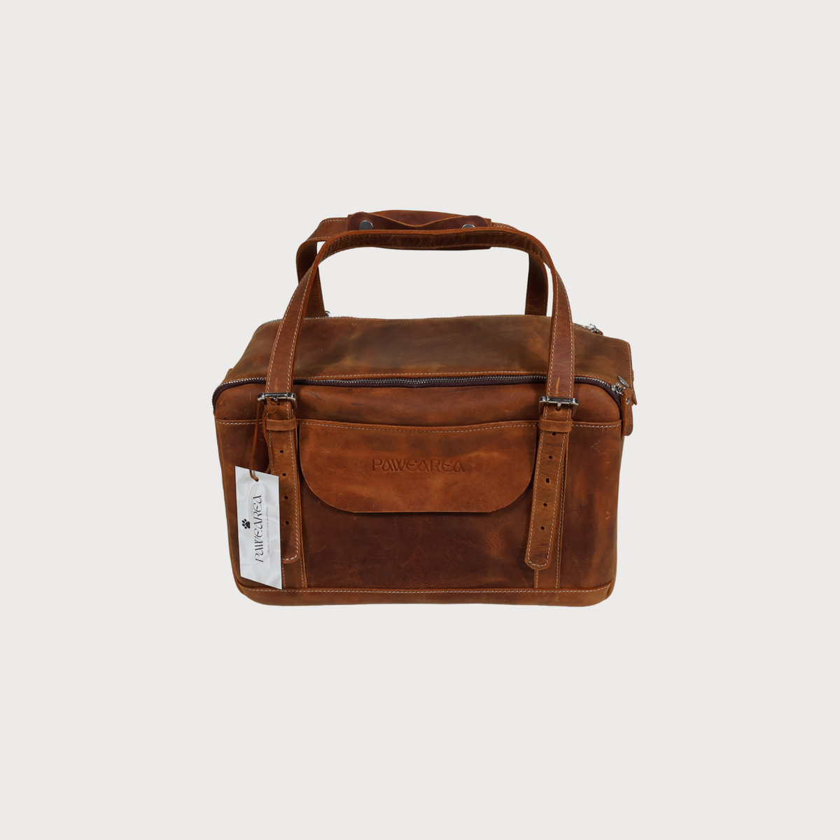Sac de transport en cuir véritable pour chien et chat – PAWEREA