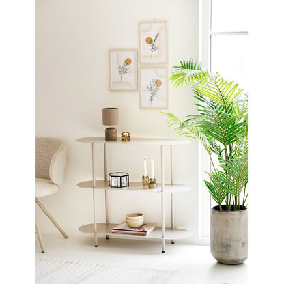 Lampe Morlet – ambiance console salon avec plante
