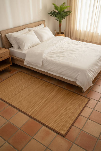 Tapis chambre méditerranéenne